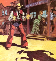 The Law of The Gun, The Wild West
